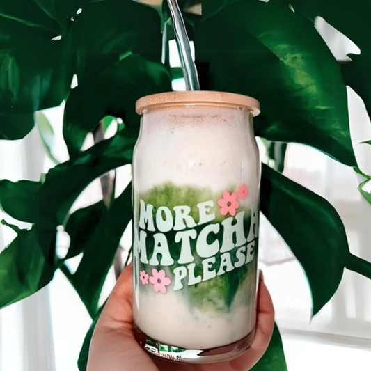 Can Glass - More Matcha Please