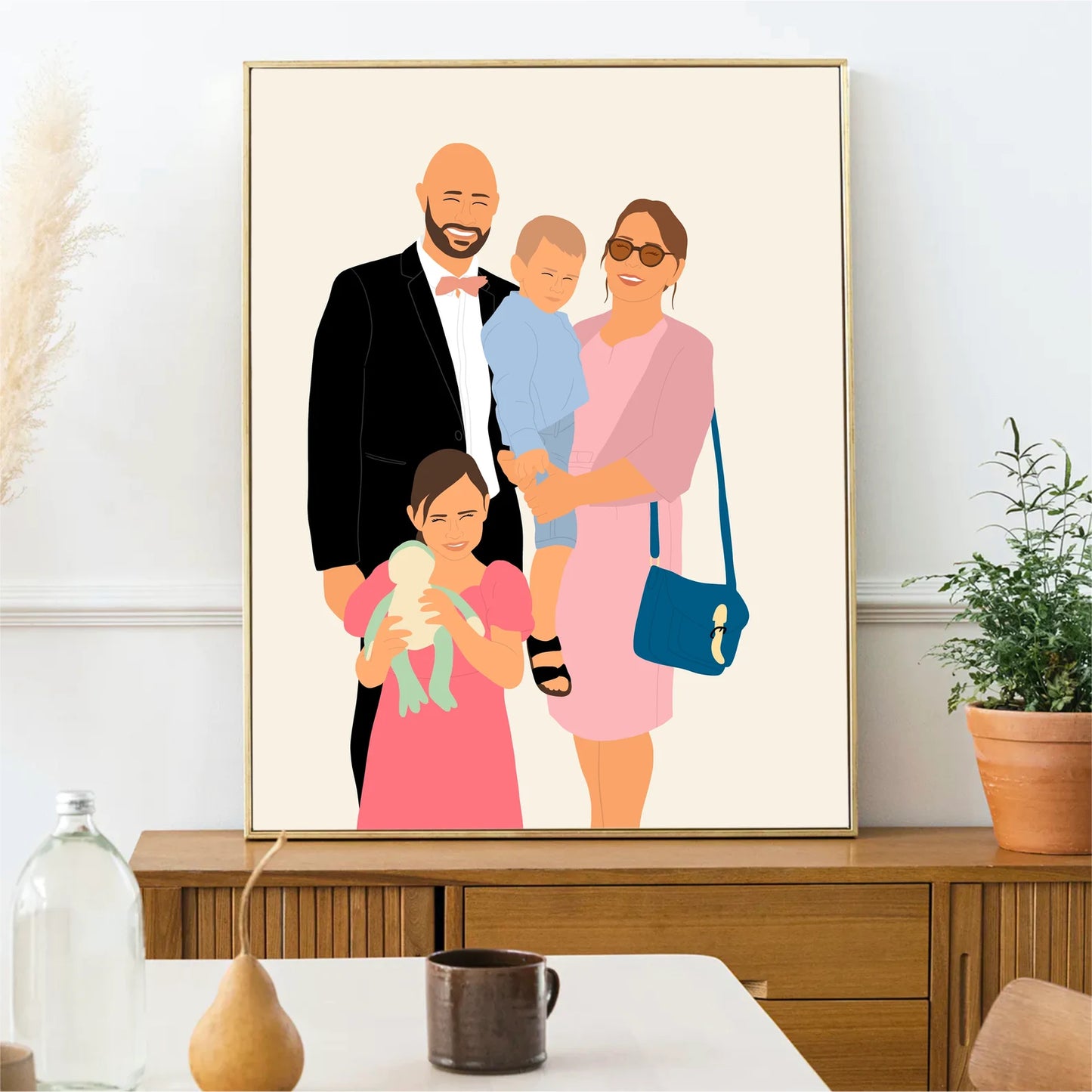 Illustration personnalisée - Détaillée