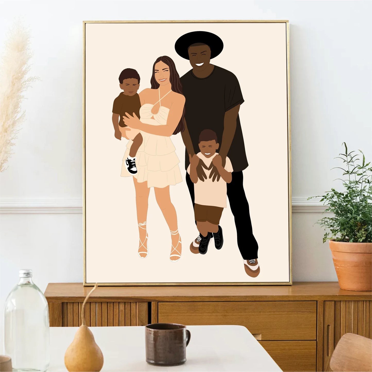 Illustration personnalisée - Détaillée