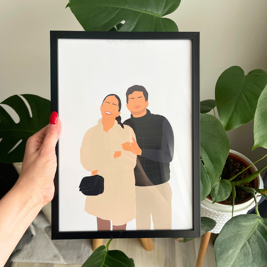 Illustration personnalisée - Minimaliste