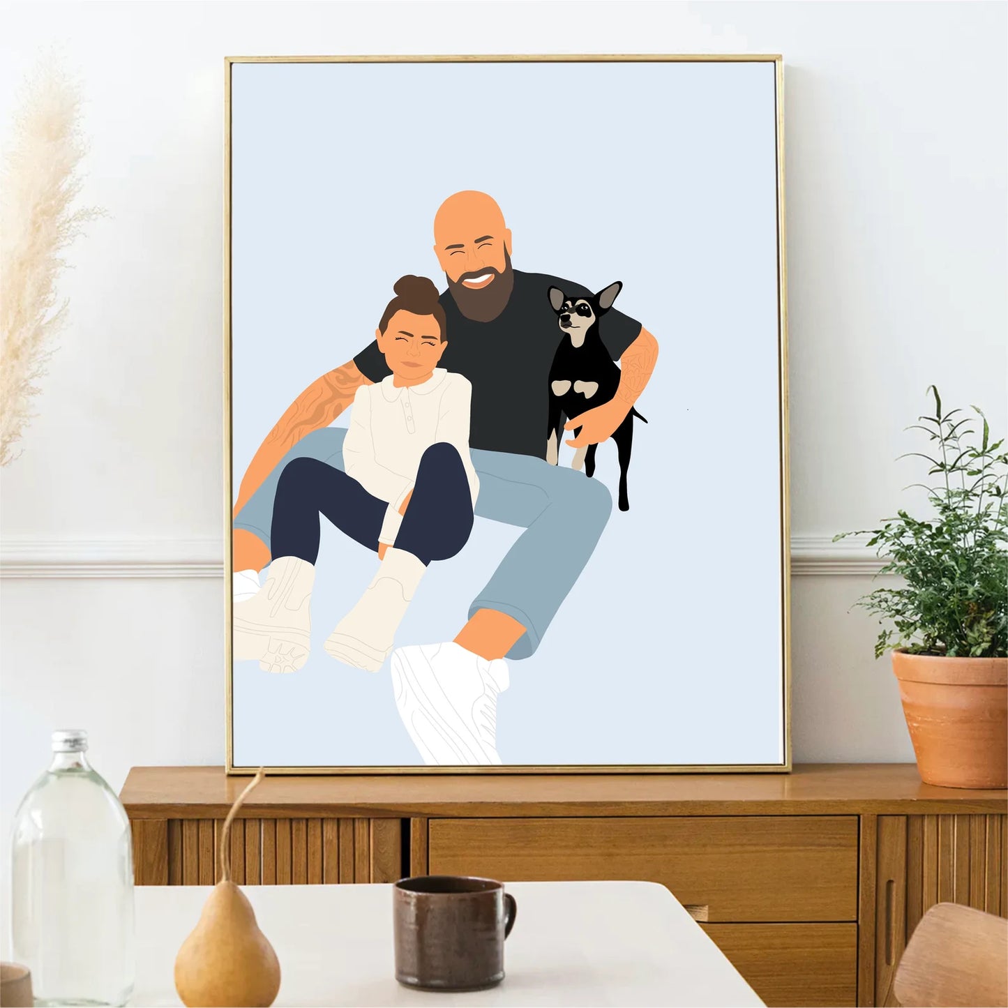 Illustration personnalisée - Détaillée