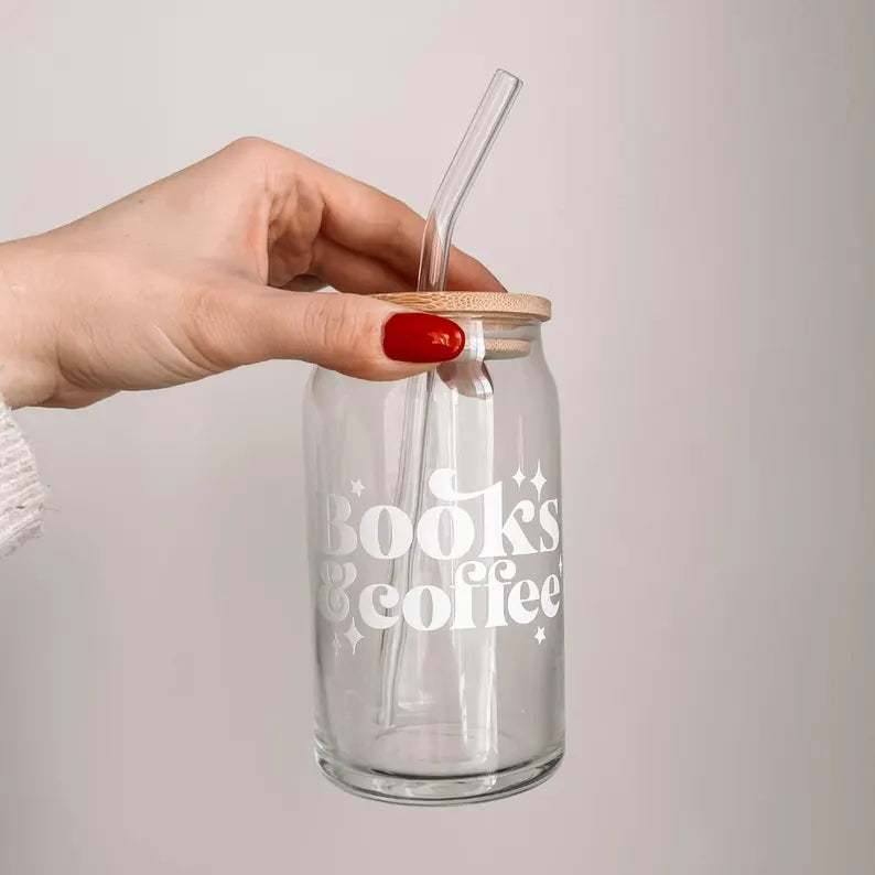 Can Glass - Books & Coffee