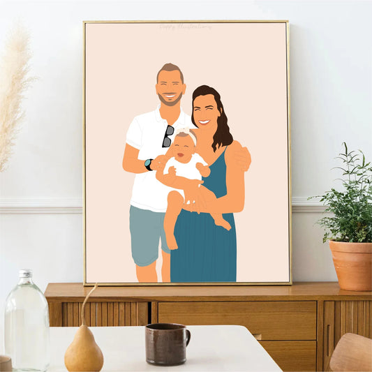 Illustration personnalisée - Détaillée