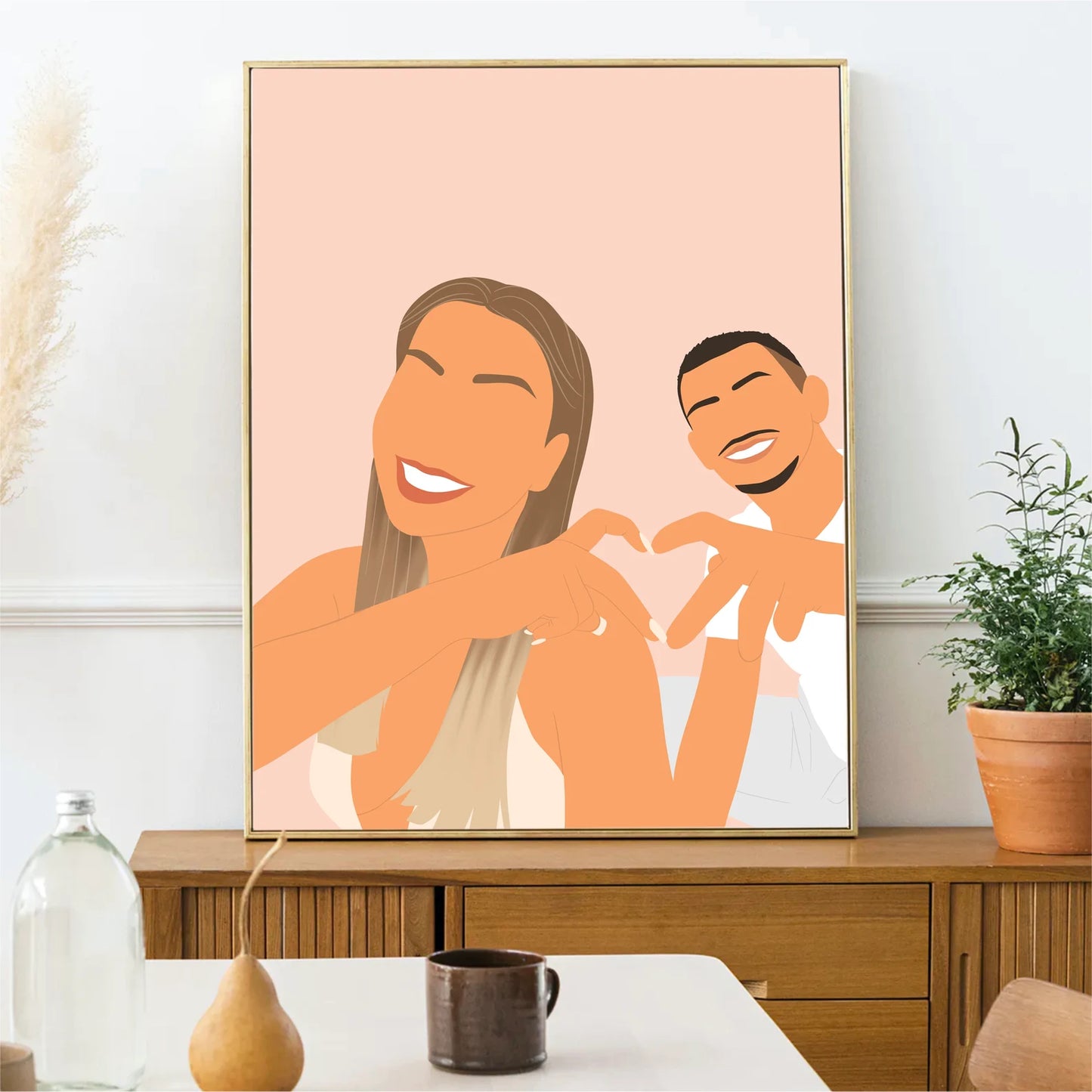 Illustration personnalisée - Minimaliste