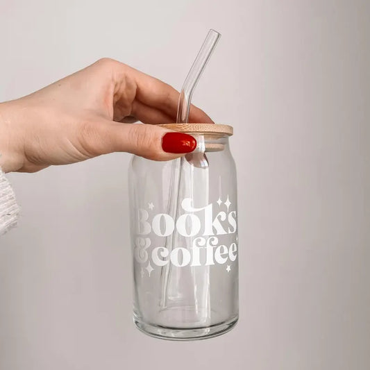 Can Glass - Books & Coffee