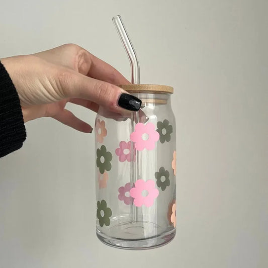 Can Glass - Fleurs