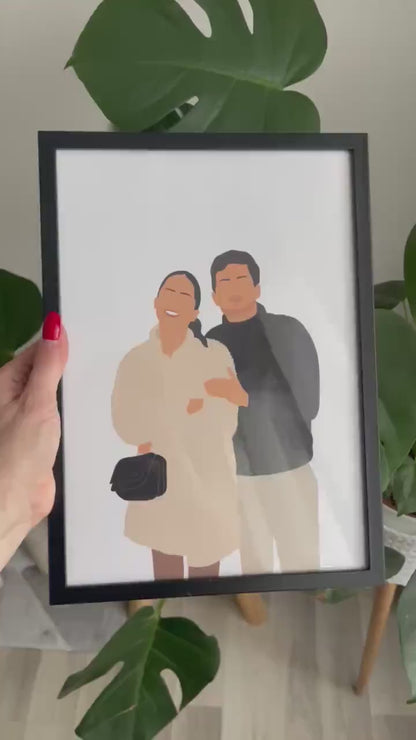 Illustration personnalisée - Minimaliste