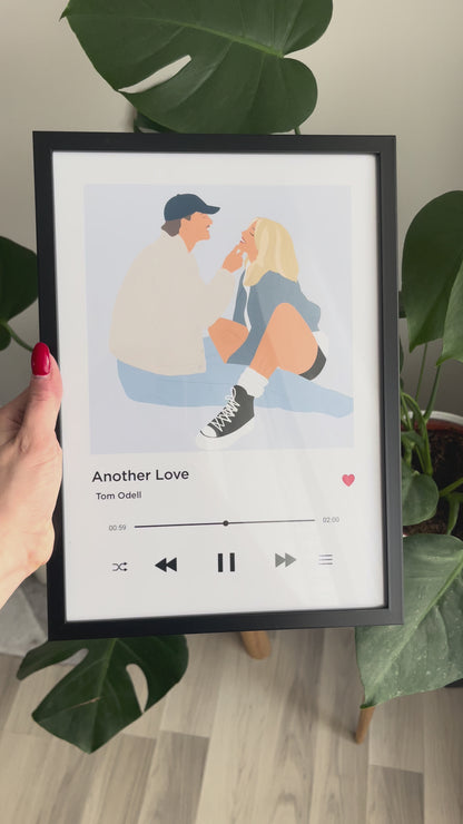 Illustration personnalisée - Album musique